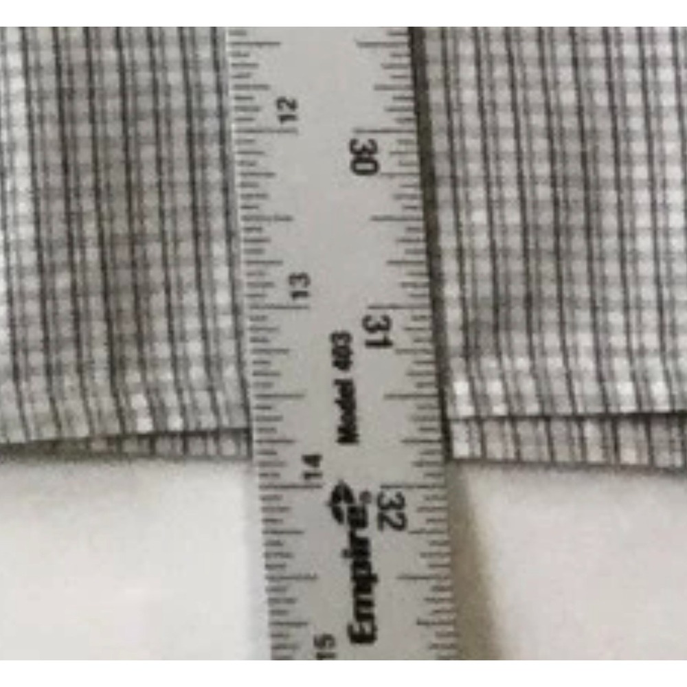 Ruff Hewn Shirt Mens XL Button Up Gingham Pockets Casual Vented Mesh LS Outdoors - Picture 6 of 11